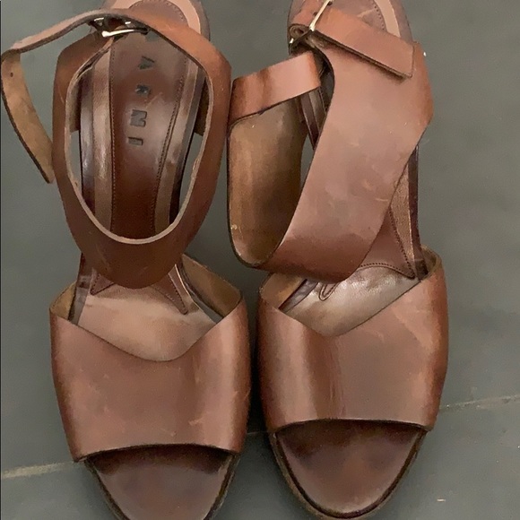 Marni brown heels - Picture 1 of 4
